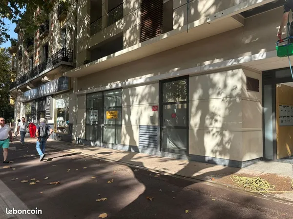 Local commercial 250 m² quai vauban nouvelle zone pietonne 2000 euros