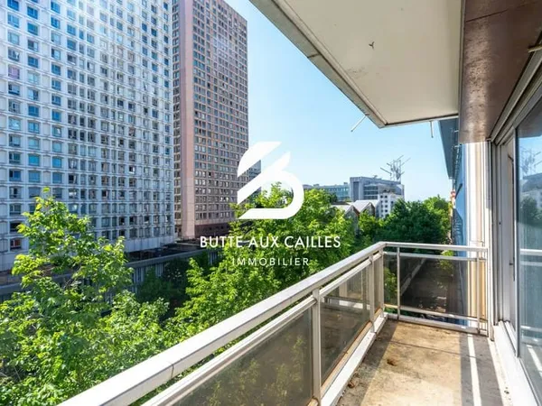 BUTTE AUX CAILLES / TOLBIAC / PLACE D'ITALIE - SPACIEUX STUDIO