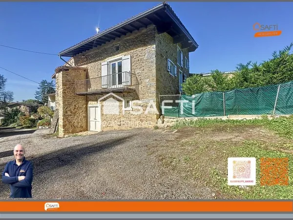 Grande maison à Bélesta - 5 pièces avec jardin et garage.