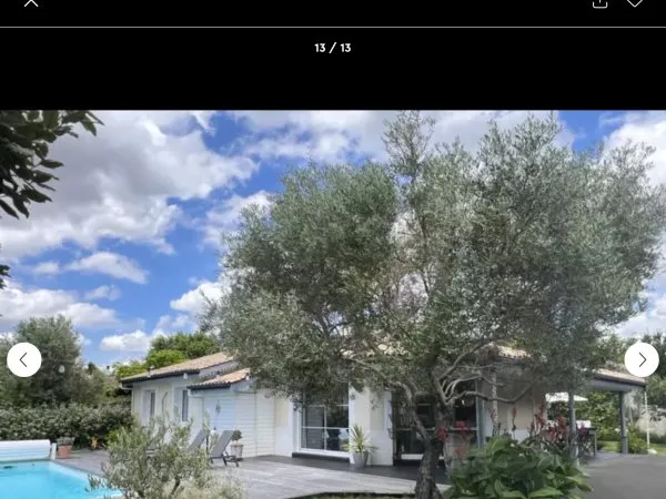 Bassin d'Arcachon -Taussat 2ème ligne-Maison 6 chambres
