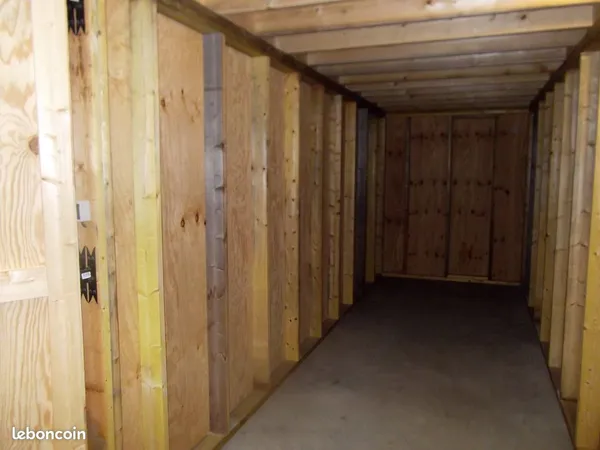 Box, container garde meuble de 13m²