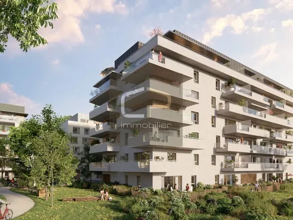 T3 avec vaste terrasse exposée Sud Ouest à Annecy-le-Vieux -