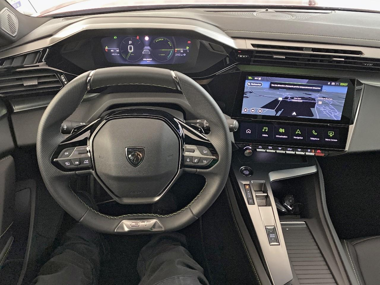 Peugeot 408 hybrid 145 e-dcs6 gt — photo 19