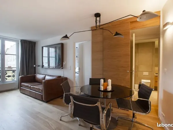 Appartement 2 pièces de 36m² entièrement refait à neuf par architecte dans le 10ème arrondissement d