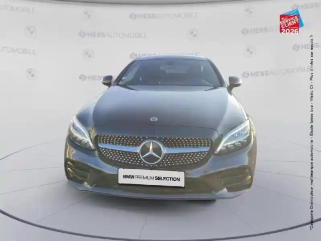Mercedes Classe C coupé 180 1.6 156ch amg line euro6d-t sieges chauf/cuir gps camera carplay — photo 2