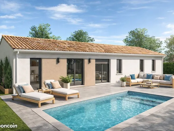 Projet de construction d'une maison 100 m² avec terrain à CORRONSAC (31)
