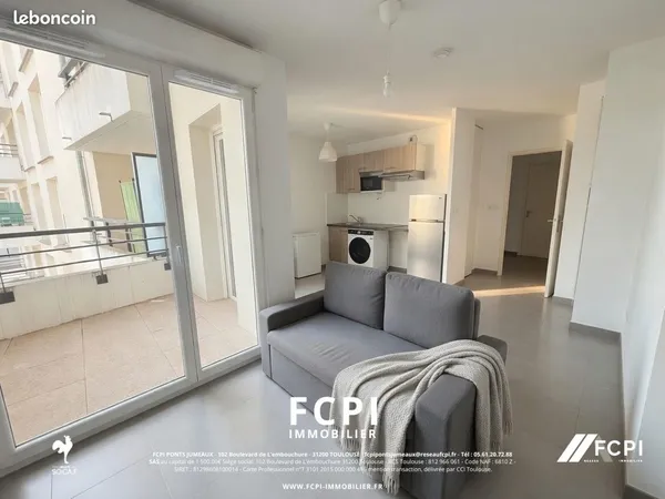 Studio 1 pièce 33 m²