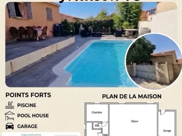 À vendre maison T5