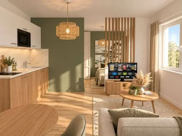 Appartement 1 pièce 22 m²