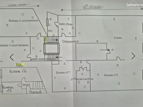 Duplex 163m2 avec Garage Enorme potentiel