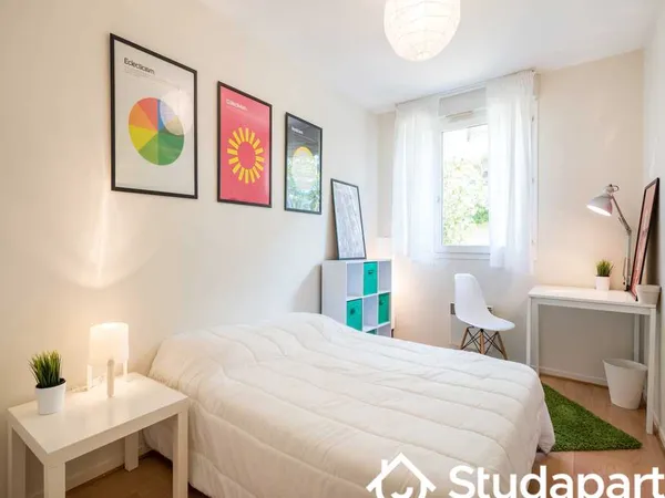 Chambre dans une colocation de 12m2