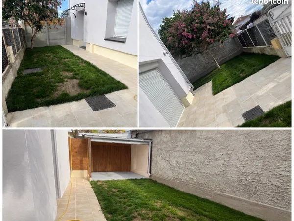 Appartement T3 65m2 avec jardin