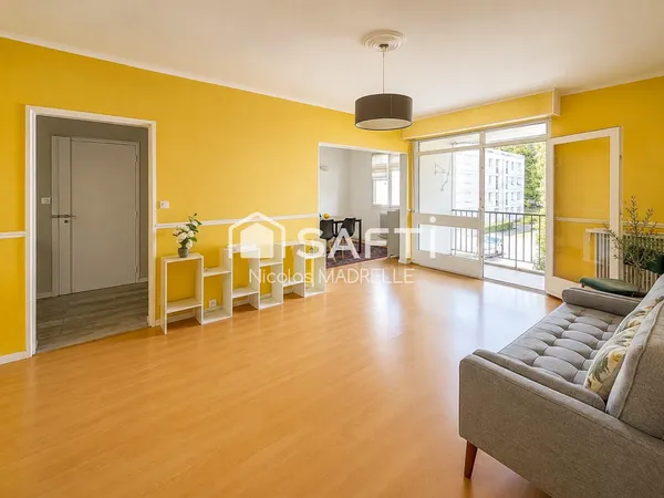 Caudéran - 84 m² lumineux avec balcon