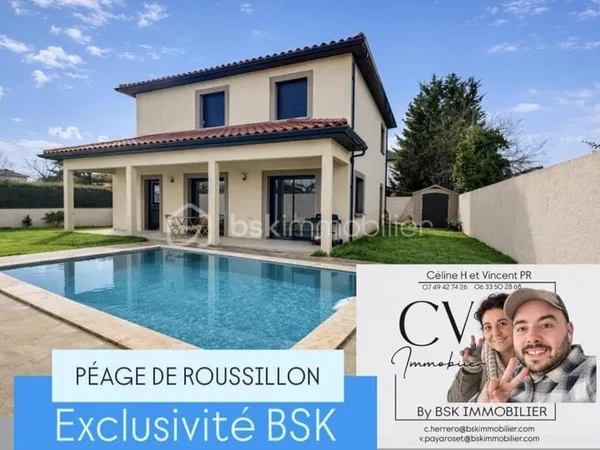 Villa 5 chambres avec jardin, piscine et garage