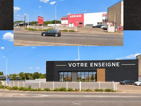 Local commercial 950 m²