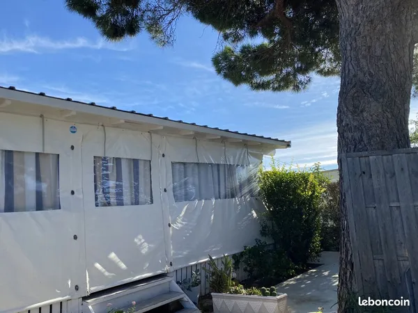 Vends Mobil Home sur Parcelle de Camping 65 000