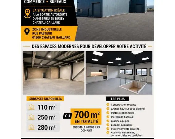 Local commercial et artisanal