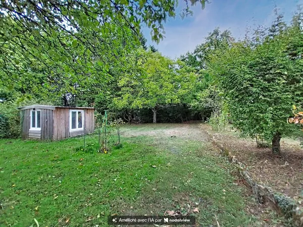Maison de 64m² située sur une belle parcelle