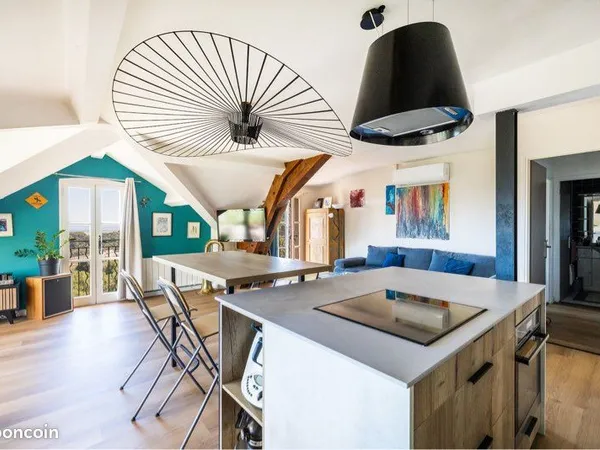 Rare, T4 de caractère, Vue mer, Manoir de Costebelle