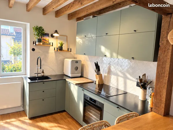 Duplex de charme entièrement rénové - 44m2 carrez et 53 m2 au sol