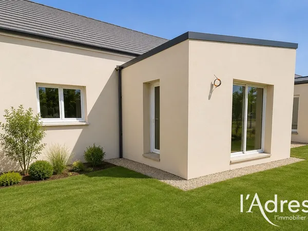 Maison neuve 2026 plain pied, 3 chambres Ingrandes sur Loire