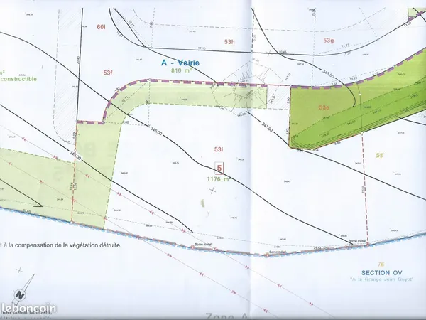 Terrain 1176 m²