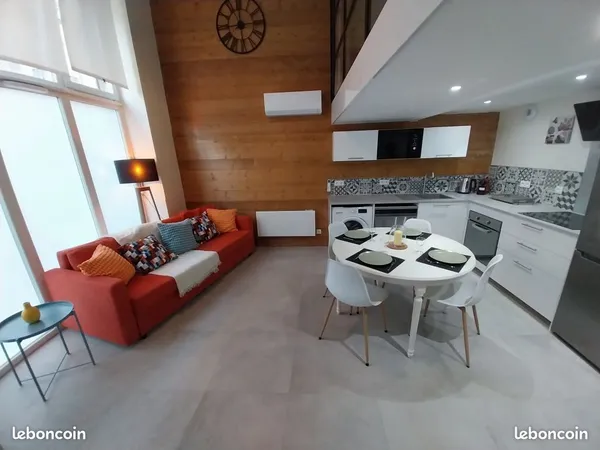 Appartement meublé duplex 3 pièces Quartier Berriat Europole