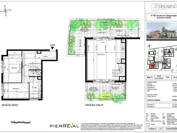 Votre appartement neuf à Sceaux