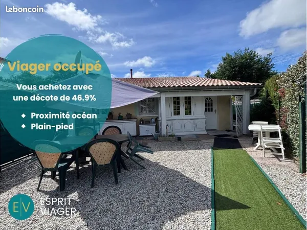 Maison en Viager 3 pièces 65 m²