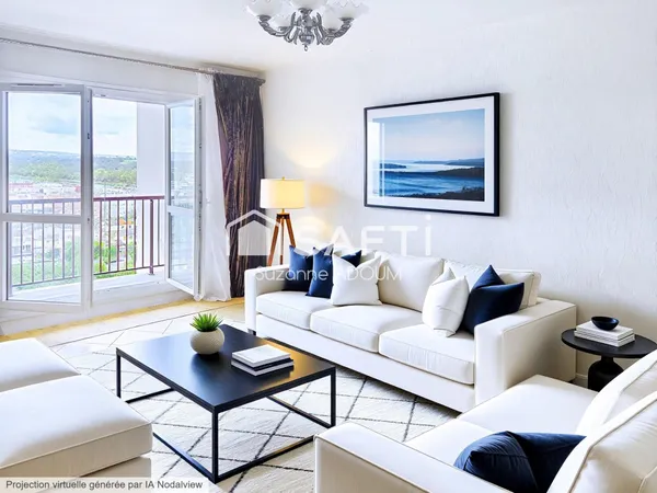 Grand appartement 3 pièces à vendre à Mantes La Jolie