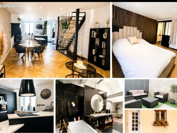 Maison Style Loft- 135m2 - 3 ch