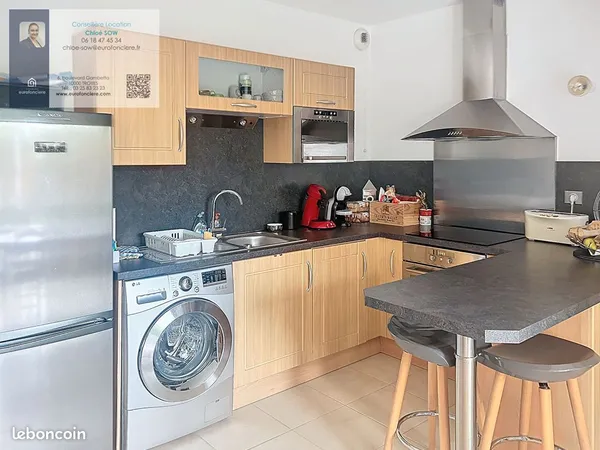 Appartement 3 pièces 58 m²