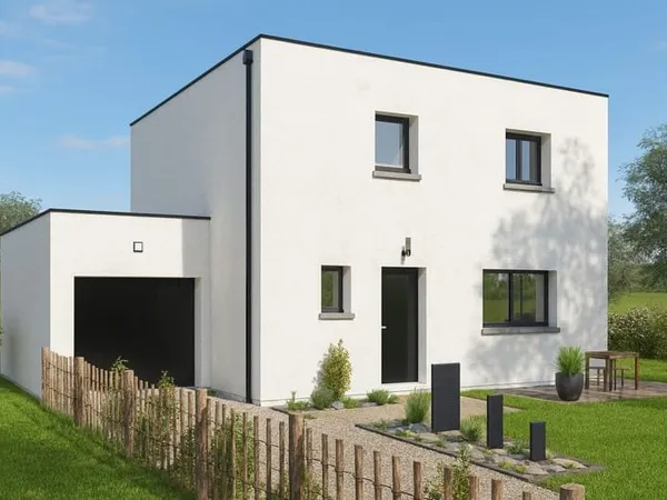 Projet de construction d'une maison 105 m² avec terrain à ANDOUILLE-NEUVILLE (35)