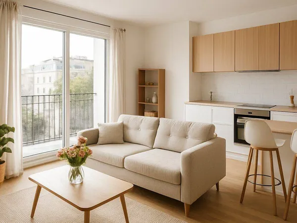 Appartement 2 pièces 46 m²