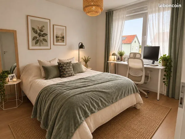 Loue chambre dans ma maison