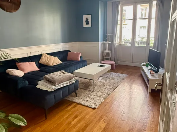 Appartement 75m² meublé, Nancy Quartier Saurupt