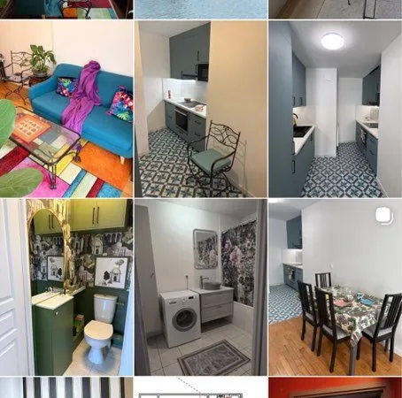 Chambre meublée dans une colocation