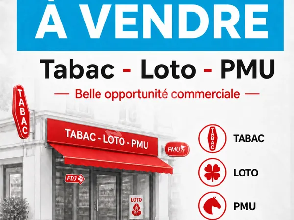 Fonds de commerce 13013 - Tabac- PMU- FDJ- Café