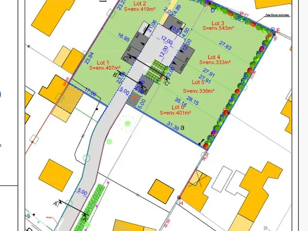NOUVEAU - RUAUDIN - Parcelles Viabilisées