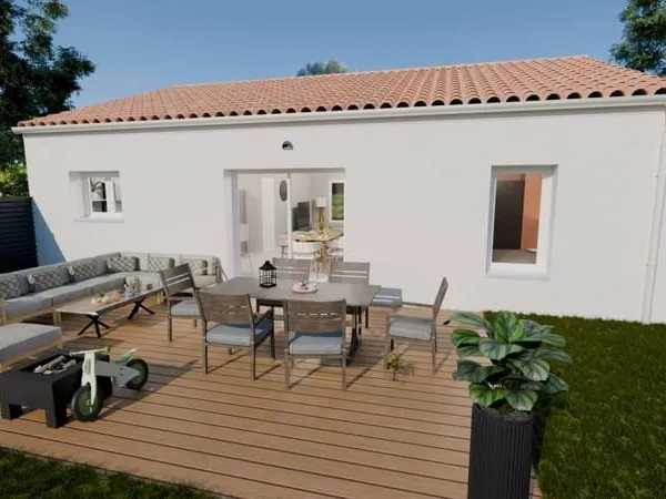 Maison moderne POP 2 Chambres à Bretignolles-sur-Mer - Confort et praticité