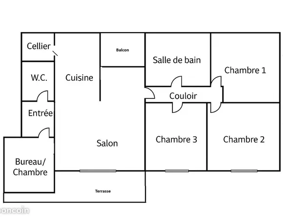 Location appartement du 01/09/26 au 30/06/27