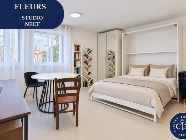 Studio 27,11 m² - résidence récente - Gambetta