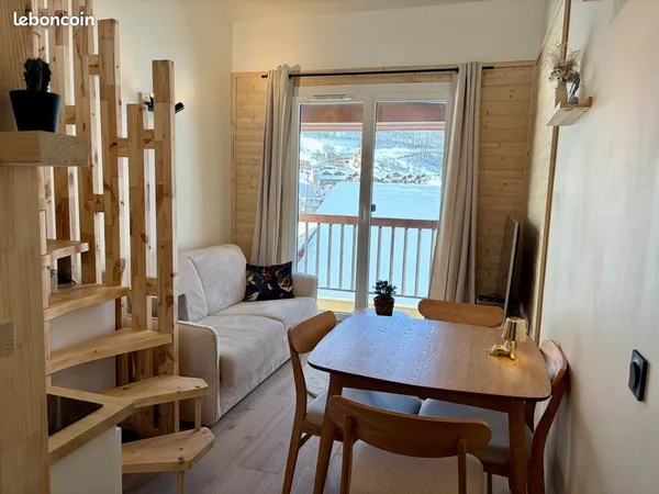 Location meublée - aime la plagne - disponible immédiatement jusqu'à mi-décembre