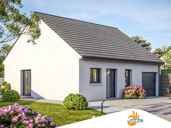Terrain + maison 88 m²