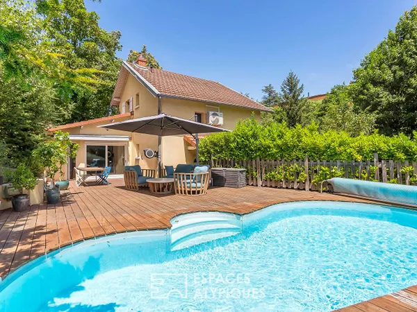 Maison 1930 avec jardin et piscine