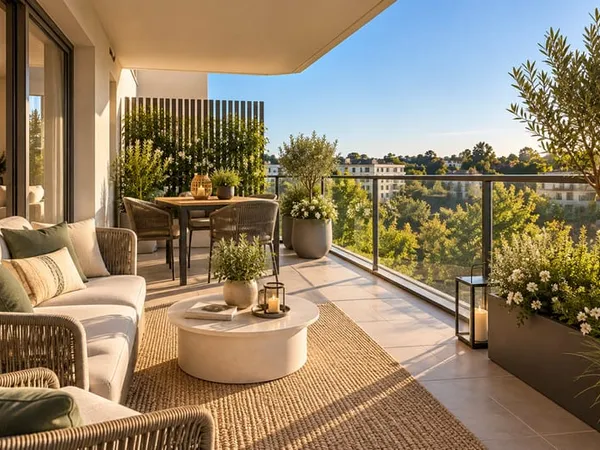 À Pornichet, beau T3 neuf de 63 m² avec balcon