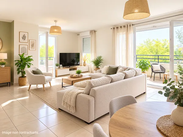 Appartement Nantes 3 pièces 72.60 m2