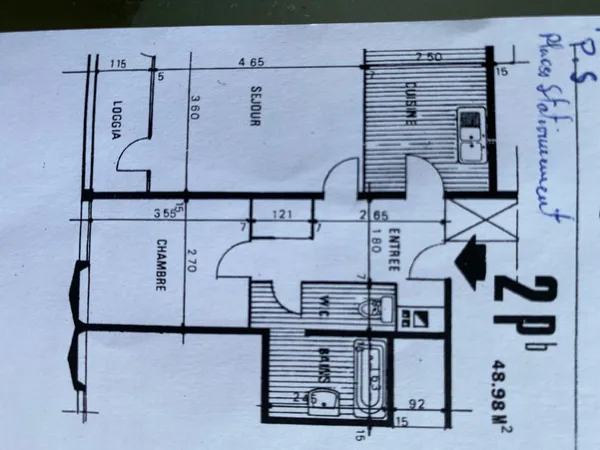 Appartement de 49m2 à louer sur Besançon