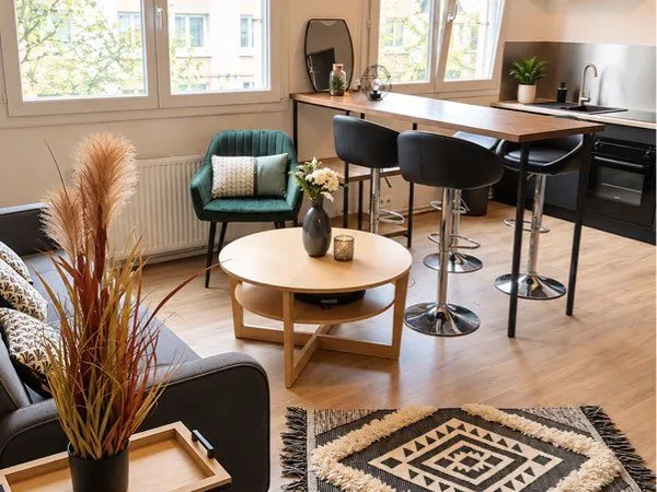 Appartement T3 meublé et rénové, idéalement placé