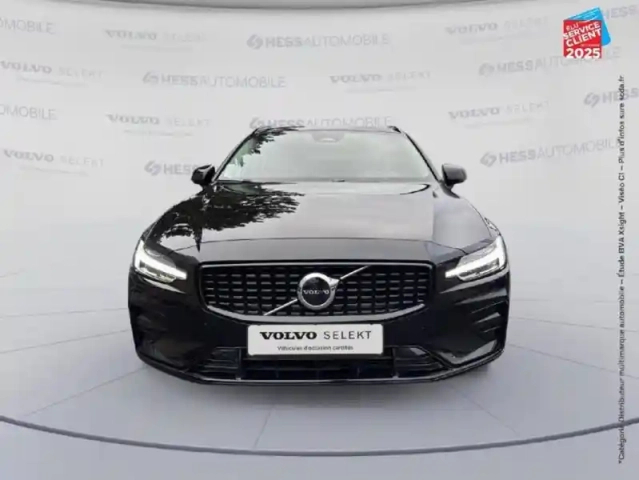 Volvo V60 b4 197ch plus style dark dct 7 sieges cuir gps camera carplay — photo 2